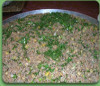 Salata Tabbouleh (Tabouli, Tabule) cu carne tocata de pui